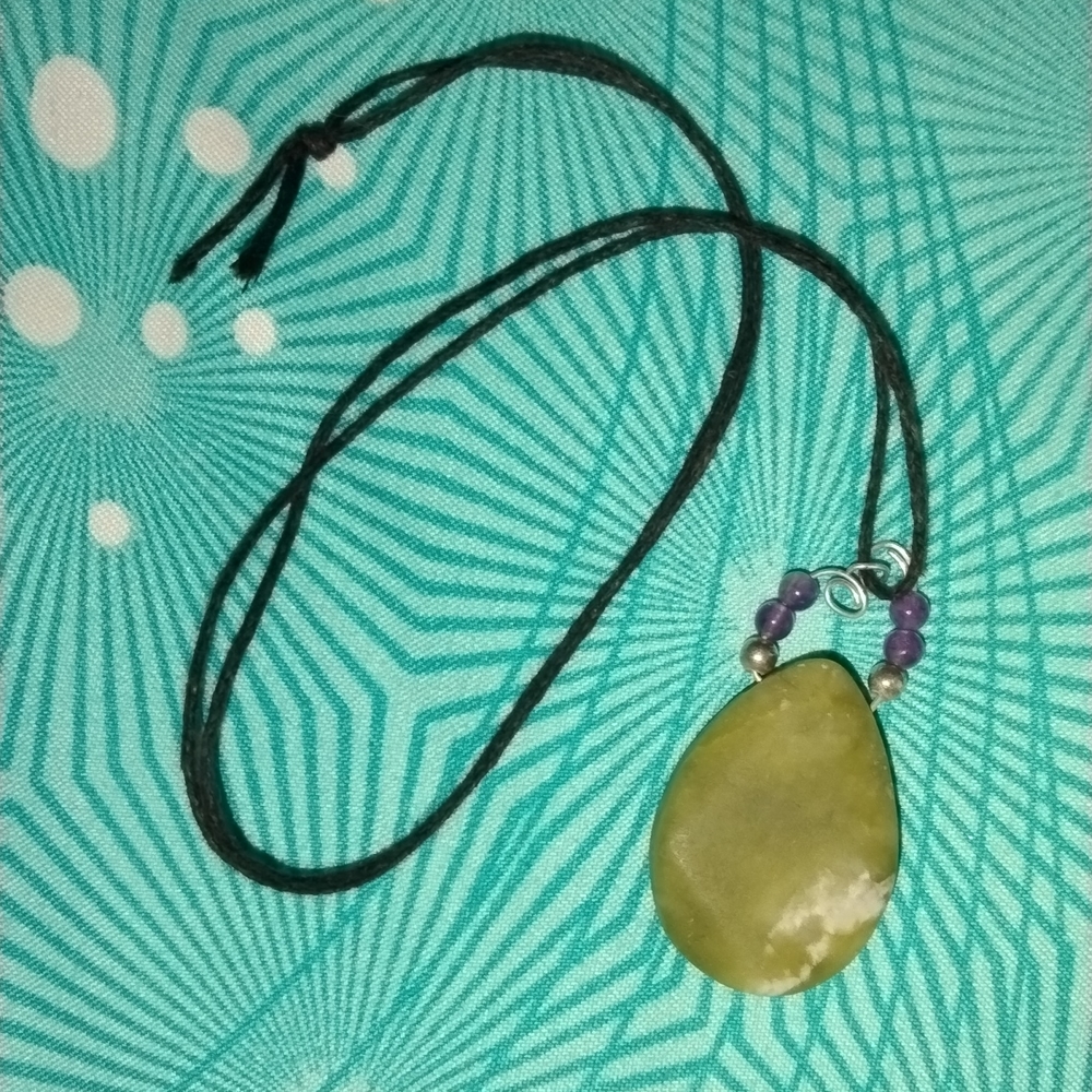 Green Stone Necklace